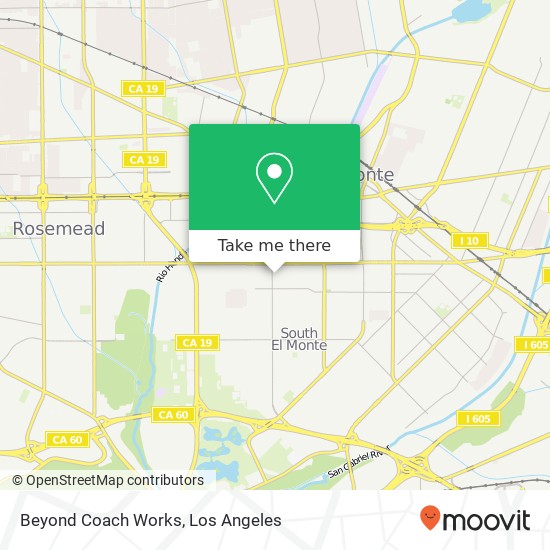 Beyond Coach Works map