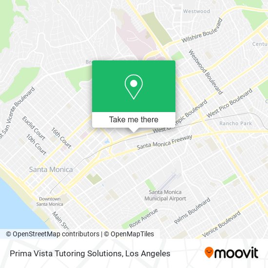 Prima Vista Tutoring Solutions map