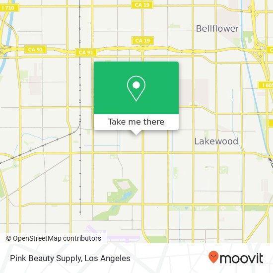 Pink Beauty Supply map