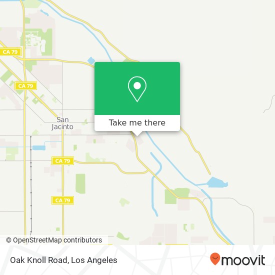 Oak Knoll Road map
