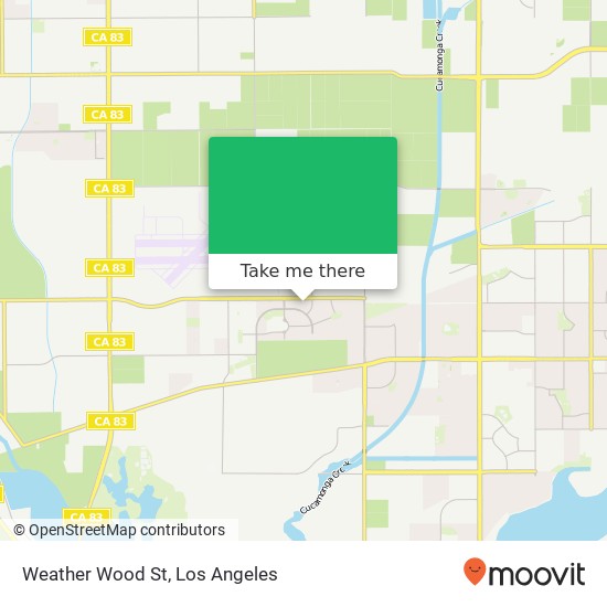 Mapa de Weather Wood St