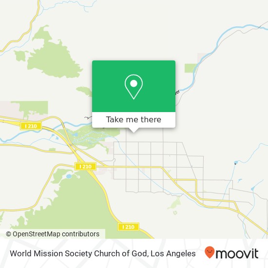 Mapa de World Mission Society Church of God