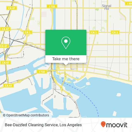 Mapa de Bee-Dazzled Cleaning Service