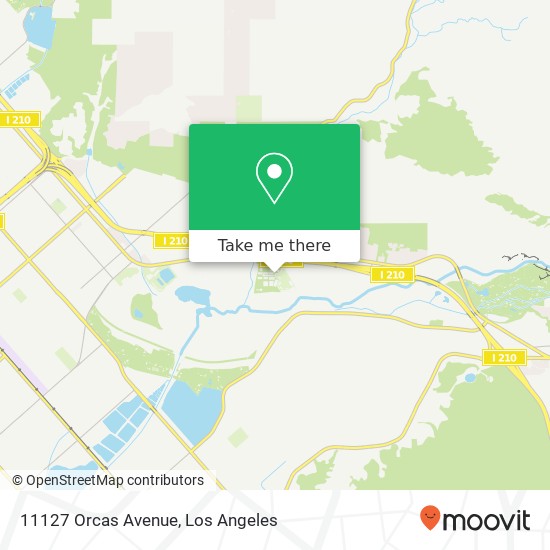 Mapa de 11127 Orcas Avenue