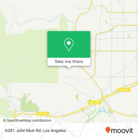 6081 John Muir Rd map