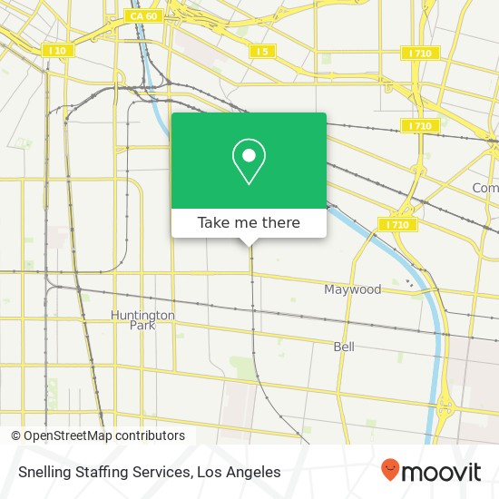 Mapa de Snelling Staffing Services