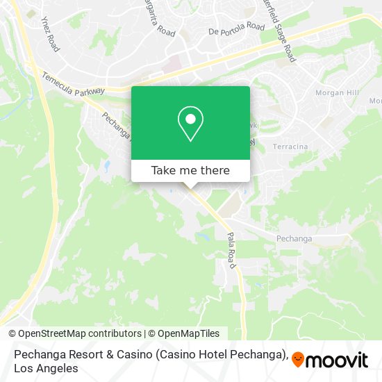 Pechanga Resort & Casino (Casino Hotel Pechanga) map