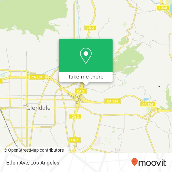 Mapa de Eden Ave
