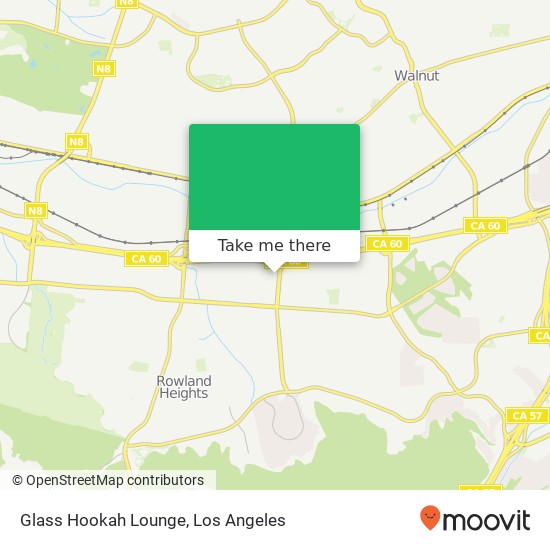 Glass Hookah Lounge map