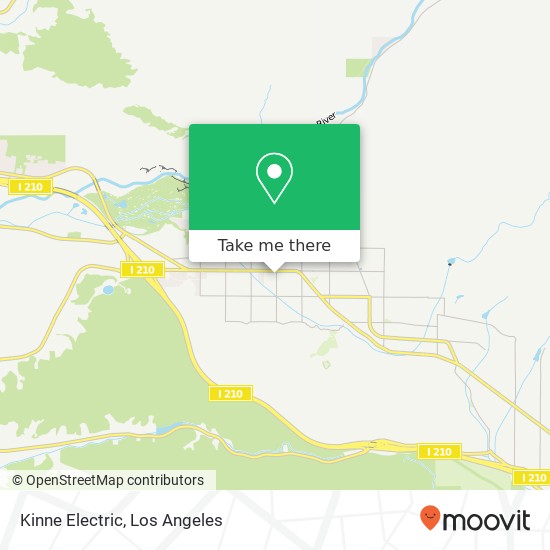 Kinne Electric map