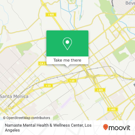 Mapa de Namaste Mental Health & Wellness Center