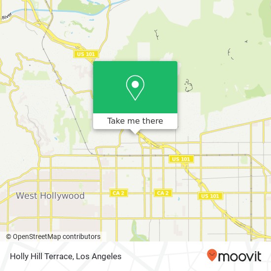 Mapa de Holly Hill Terrace