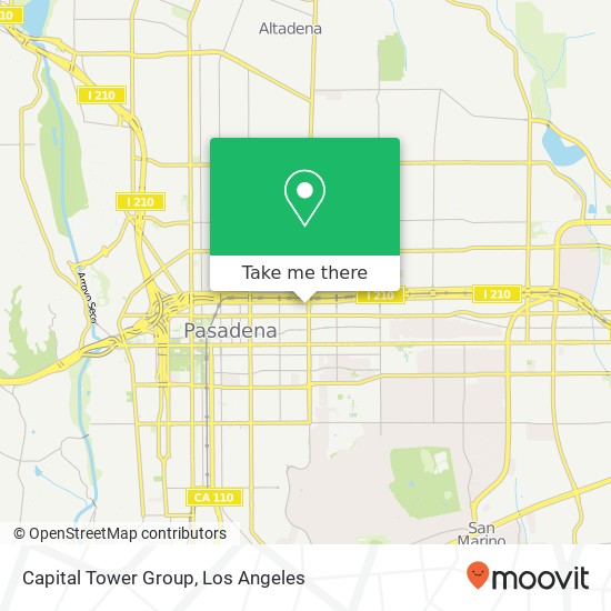 Capital Tower Group map