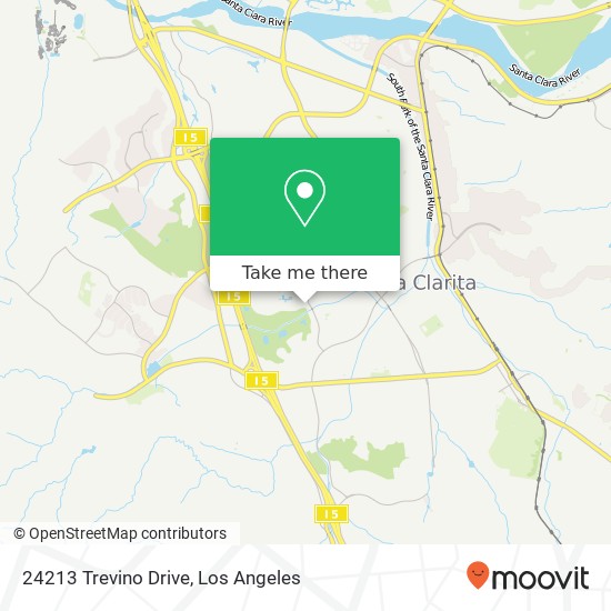 Mapa de 24213 Trevino Drive