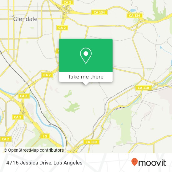 4716 Jessica Drive map