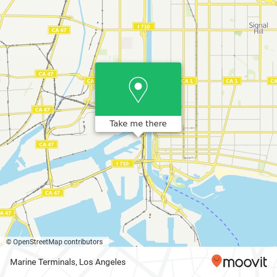 Mapa de Marine Terminals