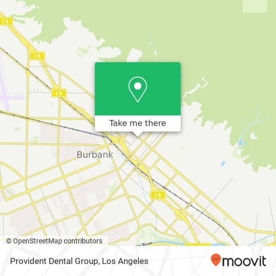 Mapa de Provident Dental Group