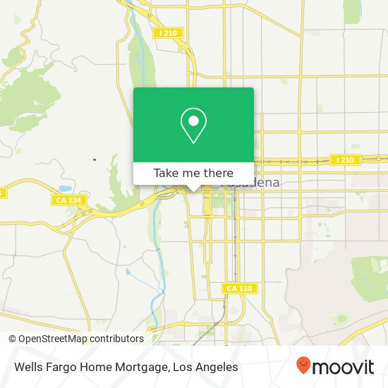 Wells Fargo Home Mortgage map