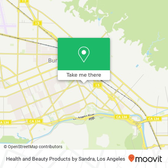 Health and Beauty Products by Sandra map