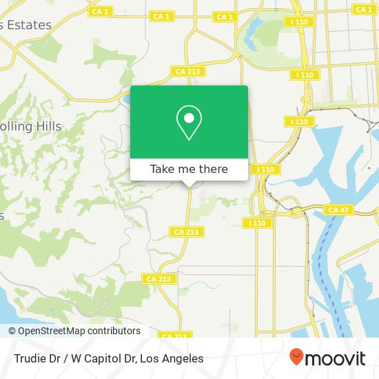 Trudie Dr / W Capitol Dr map
