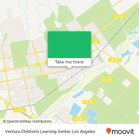 Mapa de Ventura Children's Learning Center