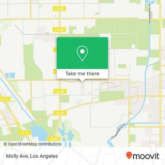 Mapa de Molly Ave