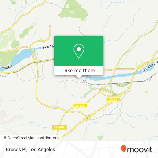 Bruces Pl map