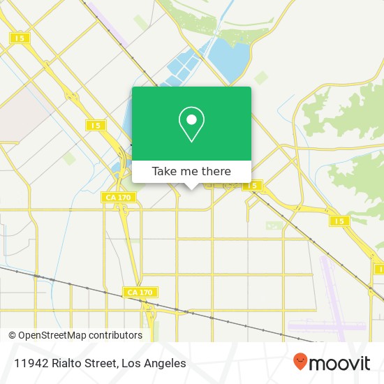 11942 Rialto Street map