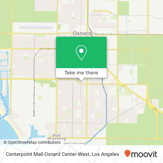 Centerpoint Mall-Oxnard Center-West map