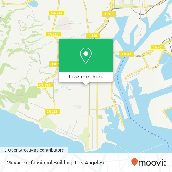 Mavar Professional Building map