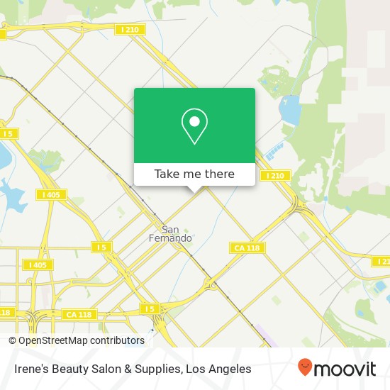 Irene's Beauty Salon & Supplies map