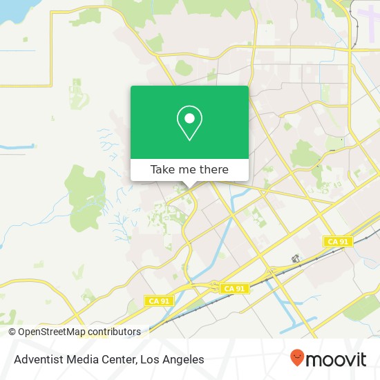 Adventist Media Center map
