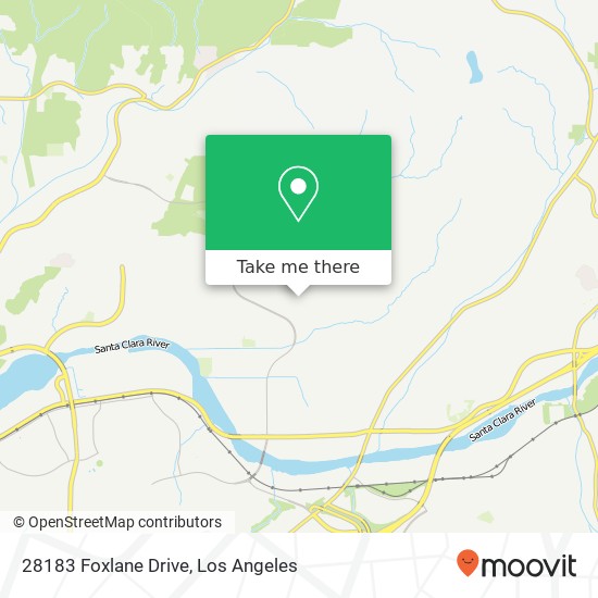 Mapa de 28183 Foxlane Drive