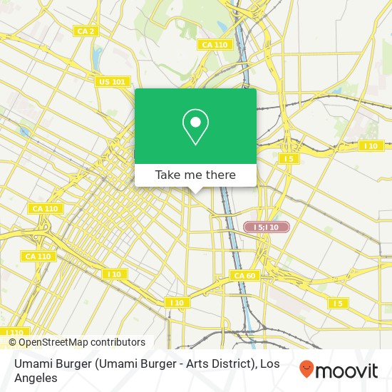 Umami Burger (Umami Burger - Arts District) map