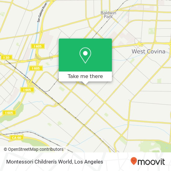 Montessori Children's World map