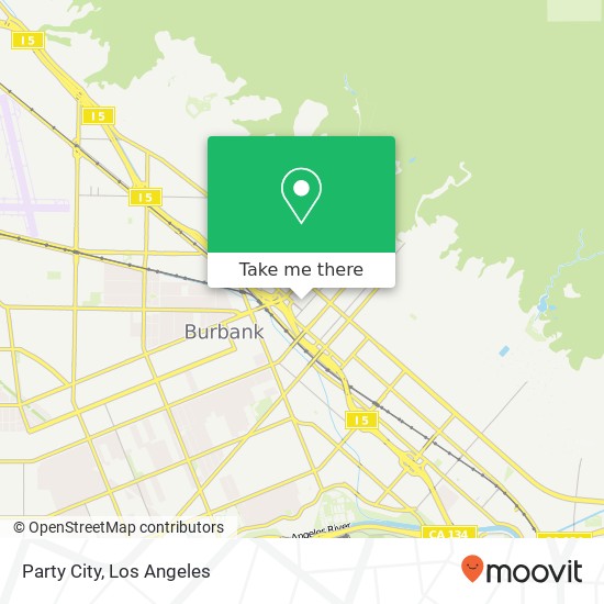 Party City map