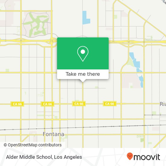 Alder Middle School map