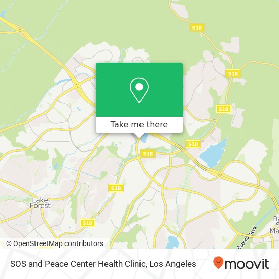 Mapa de SOS and Peace Center Health Clinic