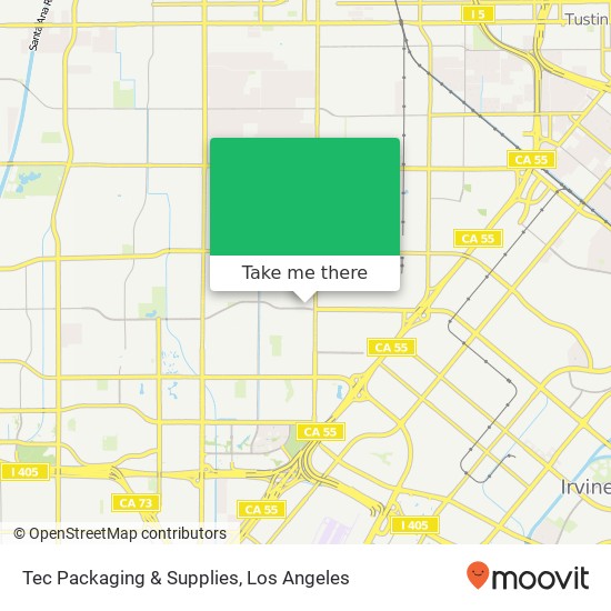 Tec Packaging & Supplies map