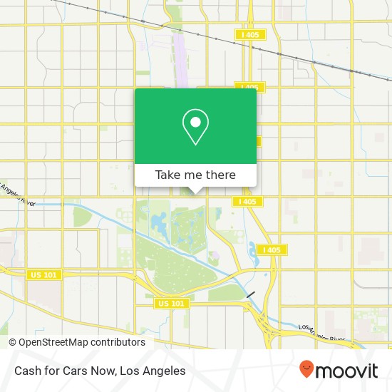Cash for Cars Now map