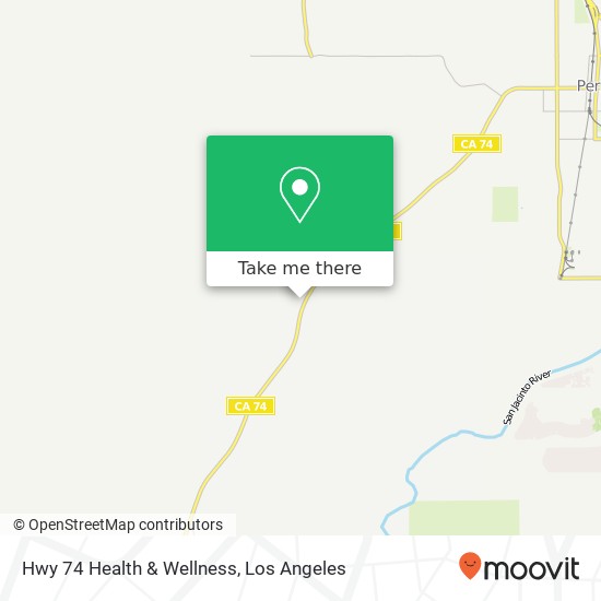 Hwy 74 Health & Wellness map