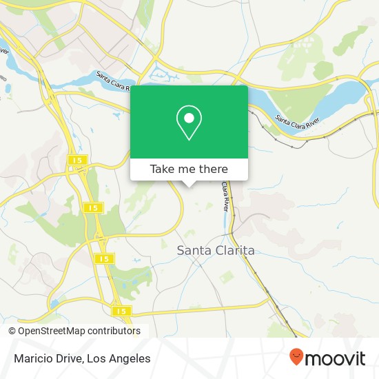Maricio Drive map