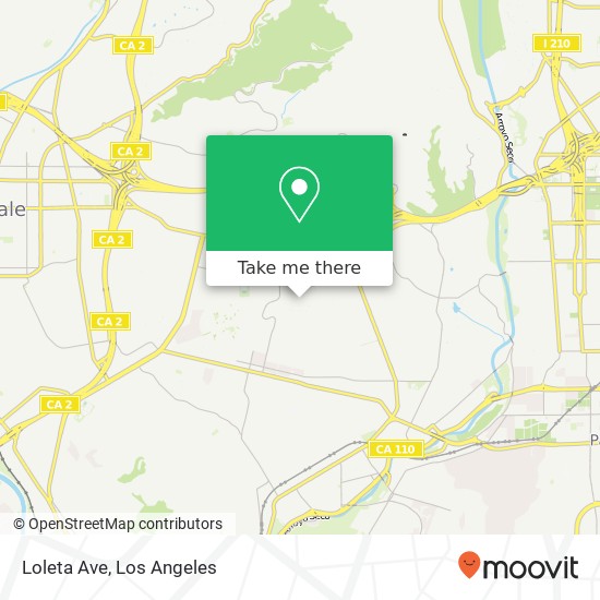 Loleta Ave map