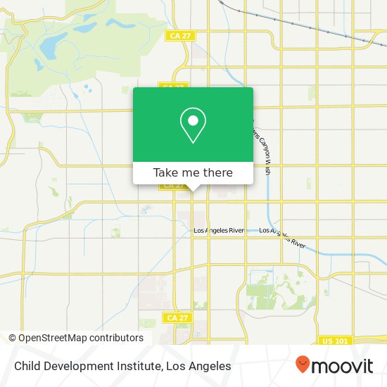 Child Development Institute map