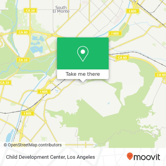 Child Development Center map