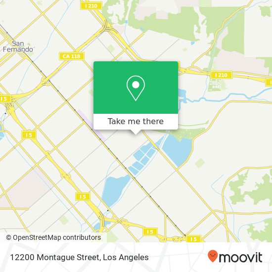 12200 Montague Street map