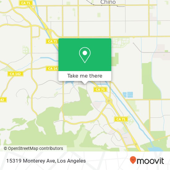15319 Monterey Ave map