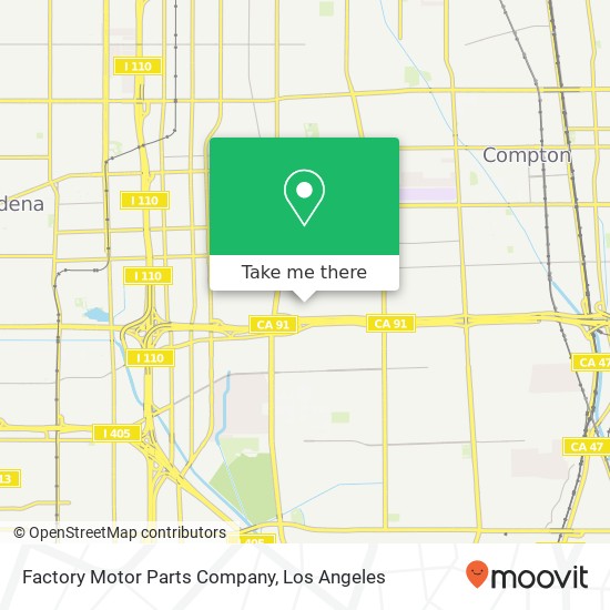 Factory Motor Parts Company map