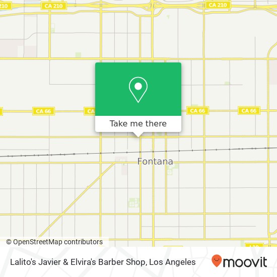 Mapa de Lalito's Javier & Elvira's Barber Shop