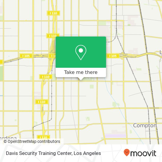 Mapa de Davis Security Training Center